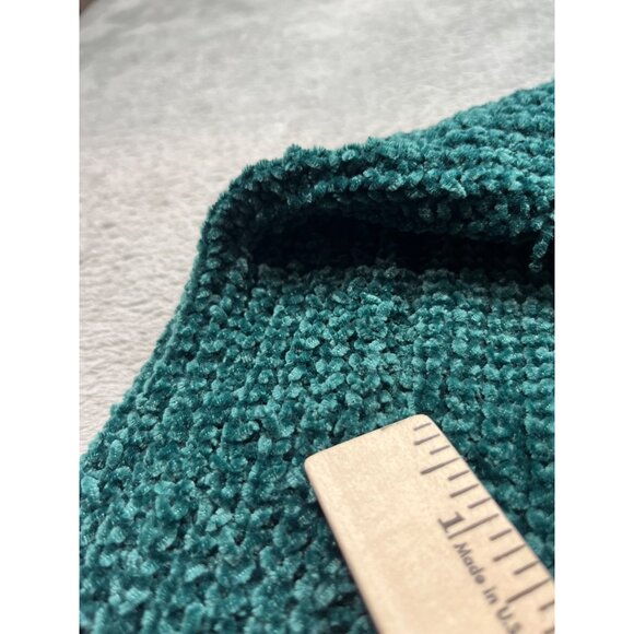 Torrid Womens Size 2 Green Chenille Cardigan Sweater Lace-Up Back Detail Open - Picture 8 of 12